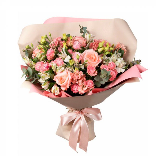 Букет цветов "Любовная история"